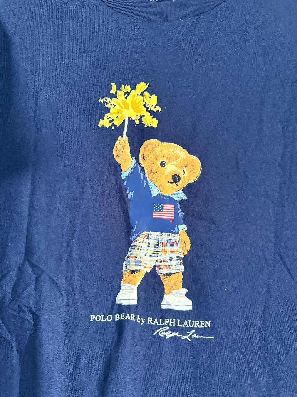 Polo Ralph Lauren Boys T-Shirt L (14–16) Blue Logo Cotton Tee NWT Classic Fit
