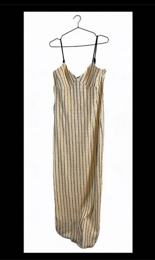 Rosie Harlow Beige Striped Dress – Size XL – NWOT