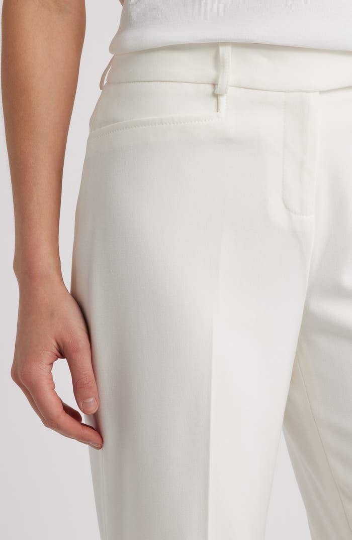 Tahari Bird‑Eye Straight‑Leg Pants – Size 16 – NWT – $99