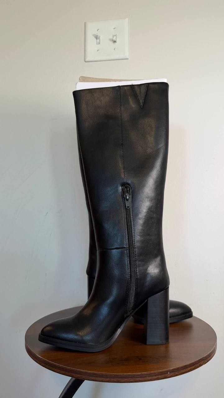 DV by Dolce Vita Bardonny Knee High Boots Black 5.5M Man‑Made $109 NWB