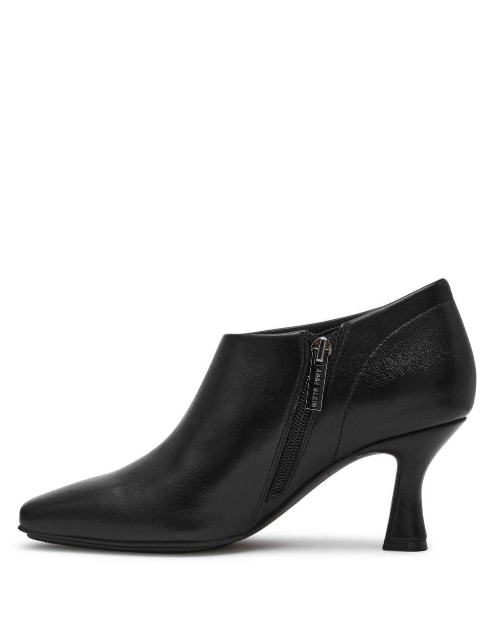 Anne Klein Percy Ankle‑Strap Shoes– Black Smooth – Size 6.5 – New in Box