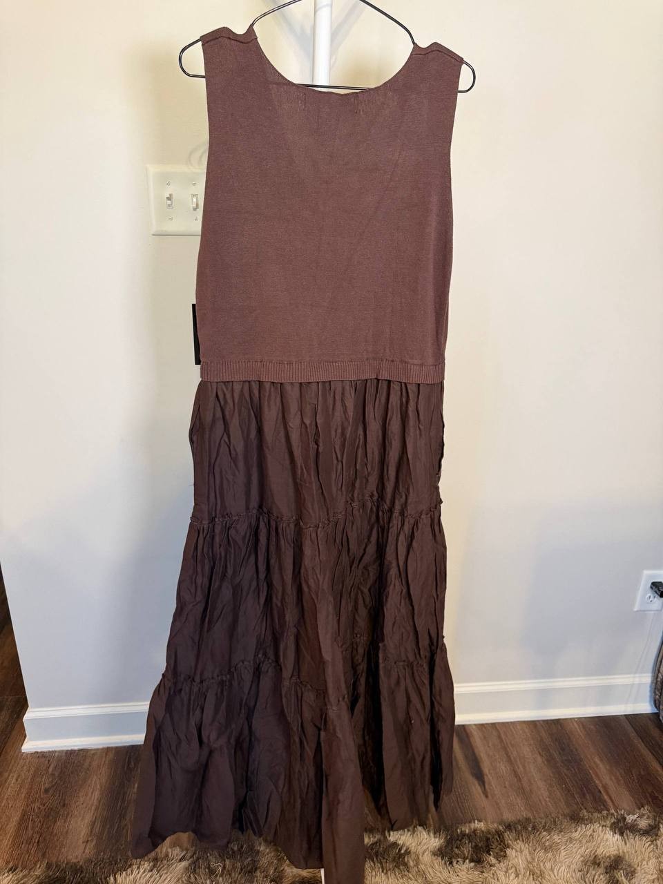 Taylor Sleeveless Tiered Maxi Dress – Size XL – NWT – $128