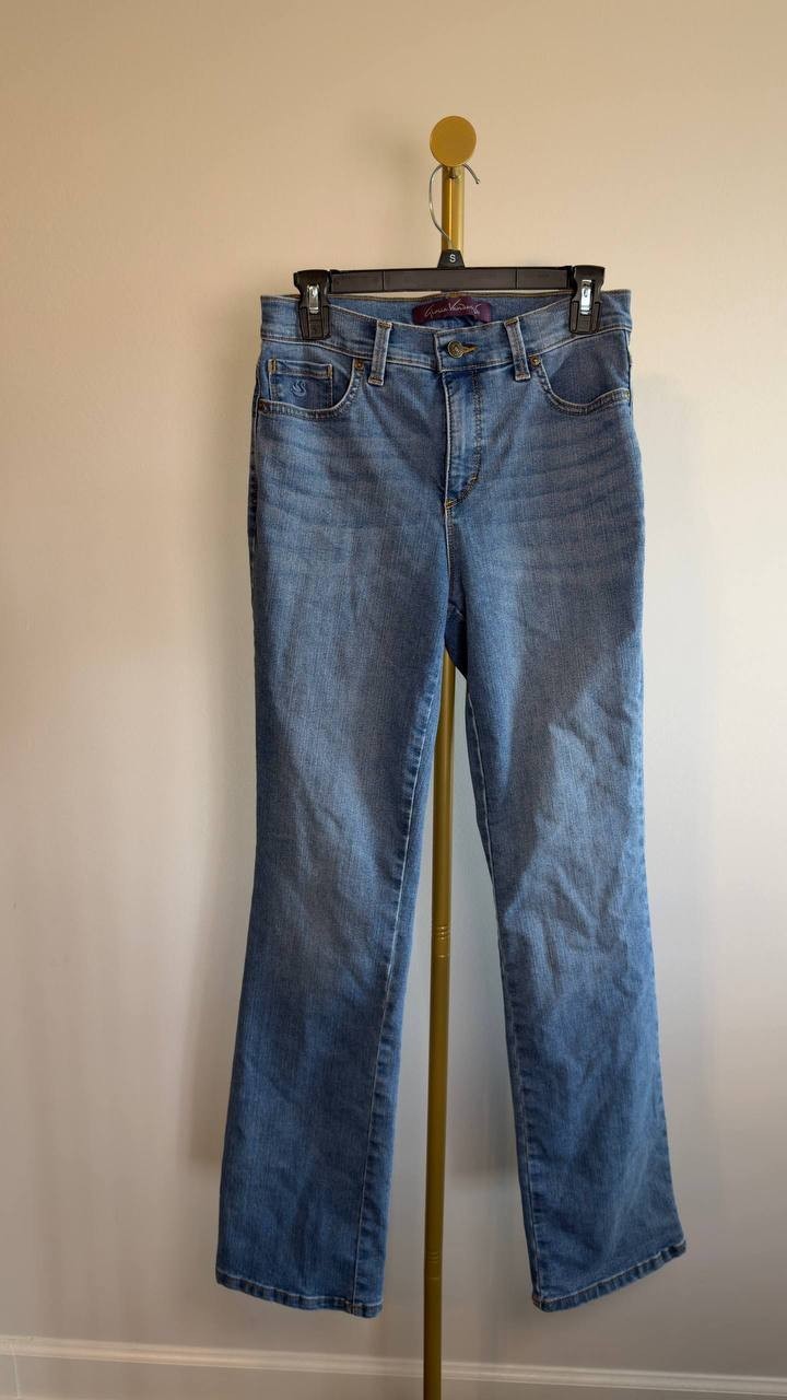 Gloria Vanderbilt Amanda Original Boot Cut Jeans Medium Wash 4 NWOT $52
