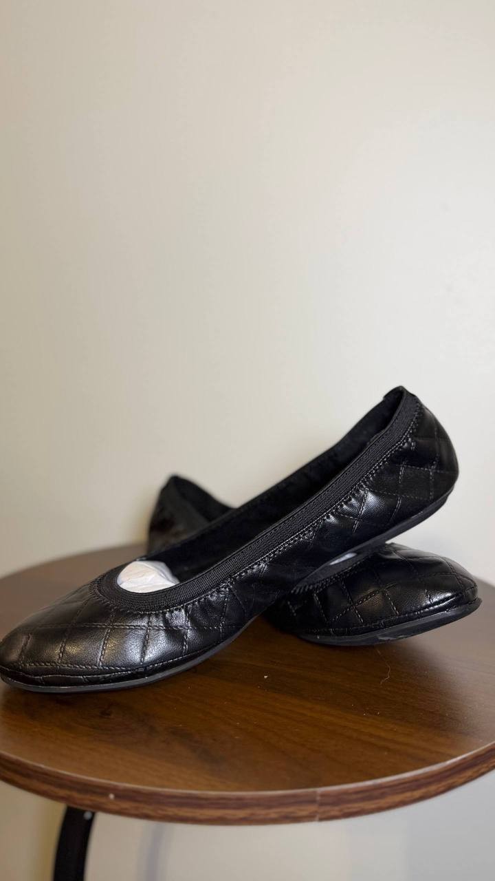 Bandolino Black Man‑Made Ballet Flats 8M NIB MSRP $79