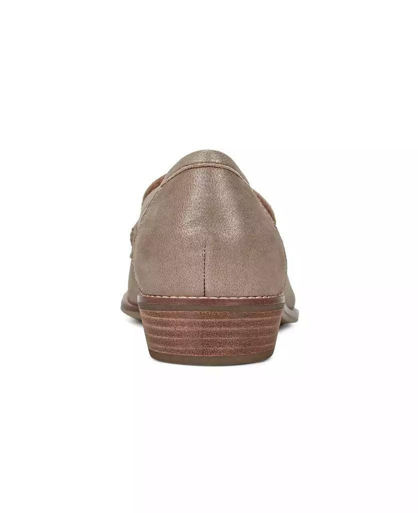 Earth Elona Woven Leather Slip‑On Loafers Taupe Women’s 9M NWB Comfort