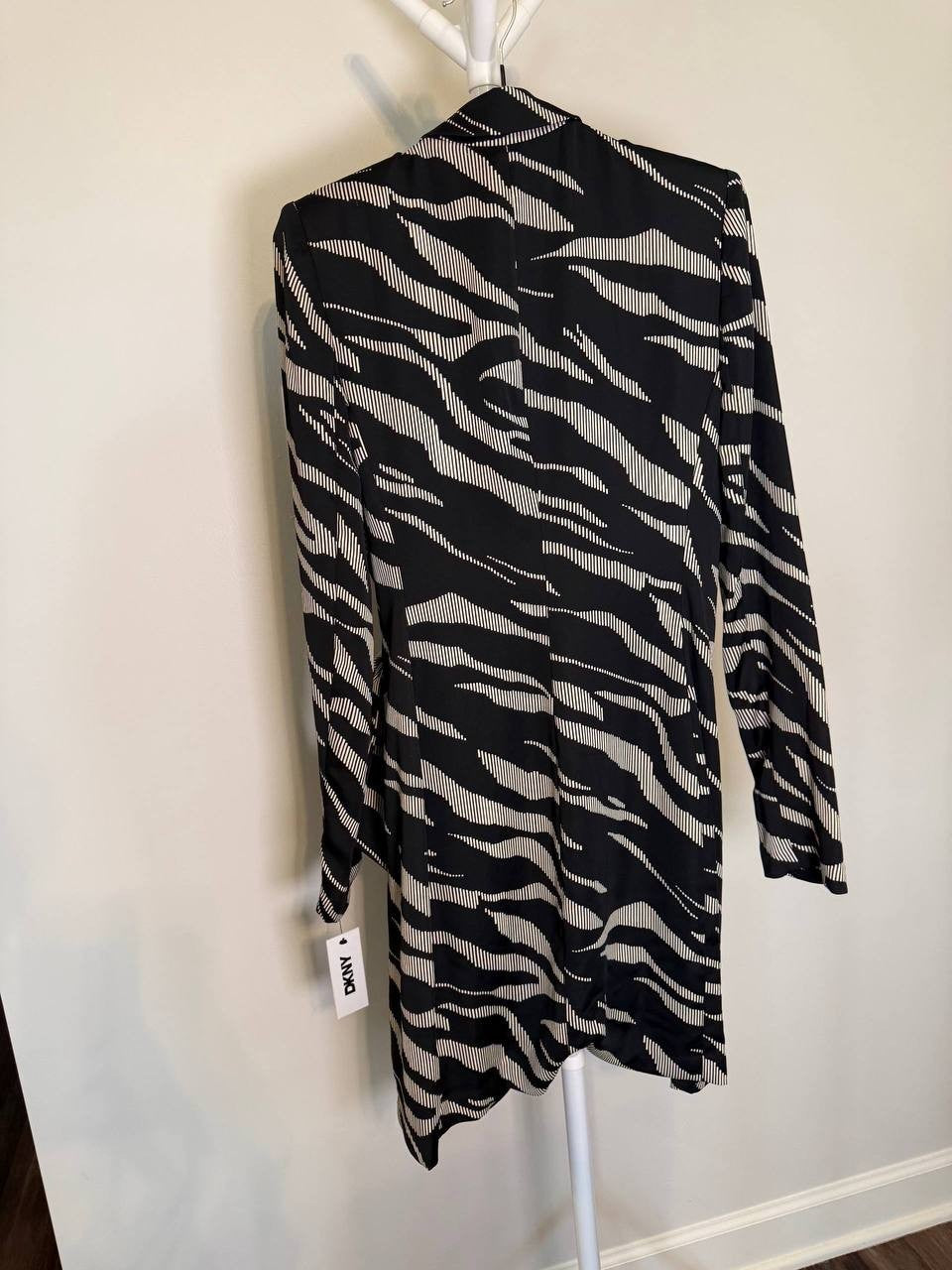 DKNY Zebra‑Print Dress – Size 6 – NWT – $149