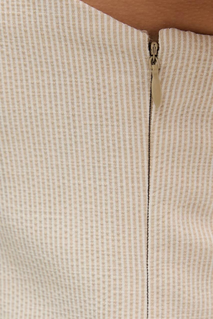 DKNY Women’s Top UD5JS043 Beige Size 16 NWT $99