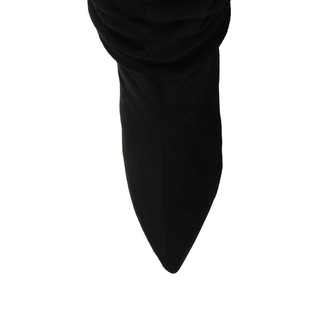 Journee Collection Sonnet Slouchy Extra Wide Calf Boots Black 7M NWB $79.99