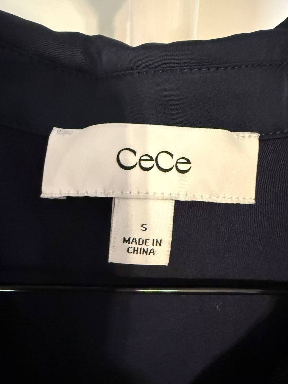 CeCe Short‑Sleeve Polo Top – Size S – NWT – $45