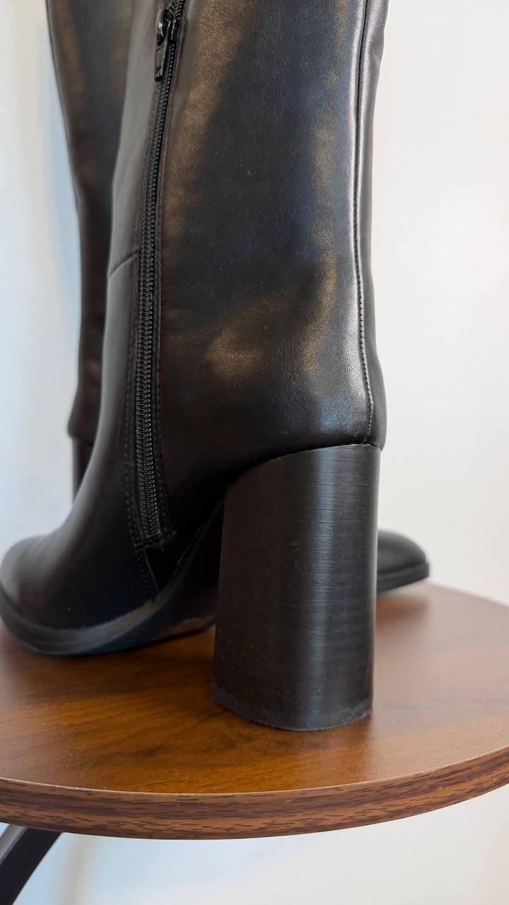 DV by Dolce Vita Bardonny Knee High Boots Black 5.5M Man‑Made $109 NWB