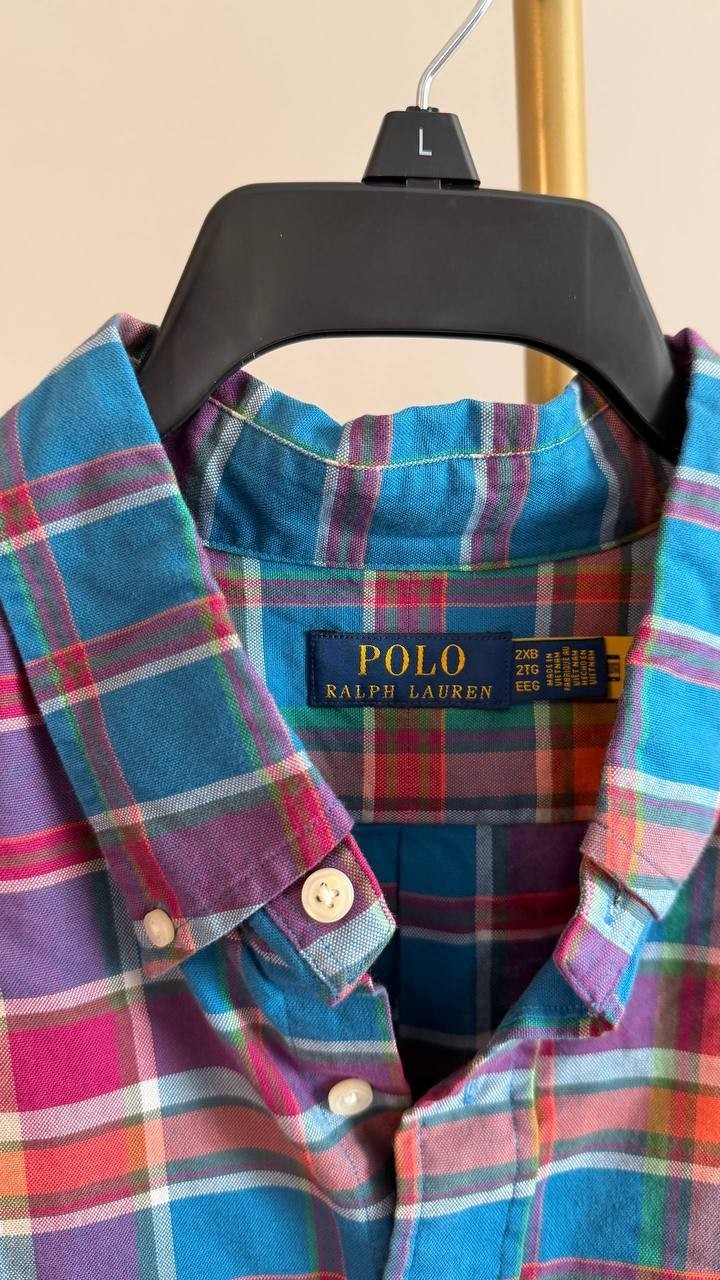 Polo Ralph Lauren Big & Tall Oxford Sport Shirt Blue 2XB NWT MSRP $138
