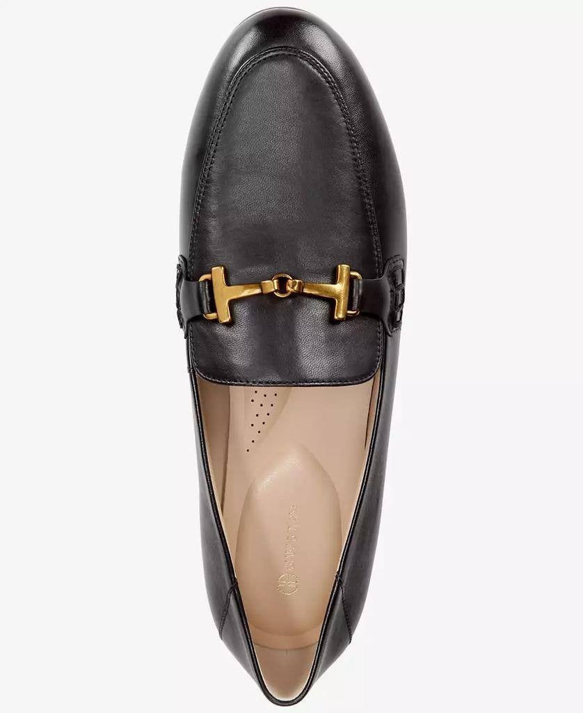 Giani Bernini Beckhamm Leather Tailored Loafers Black 7M NWB $89.90