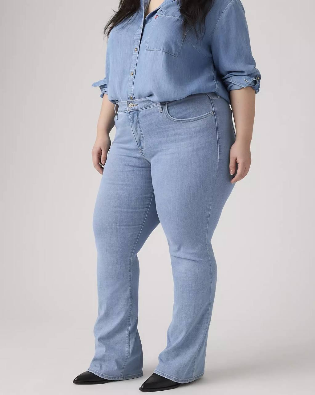 Levi’s 315 Shaping Bootcut Jeans Plus Size 24W Lapis Topic NWT $69.50