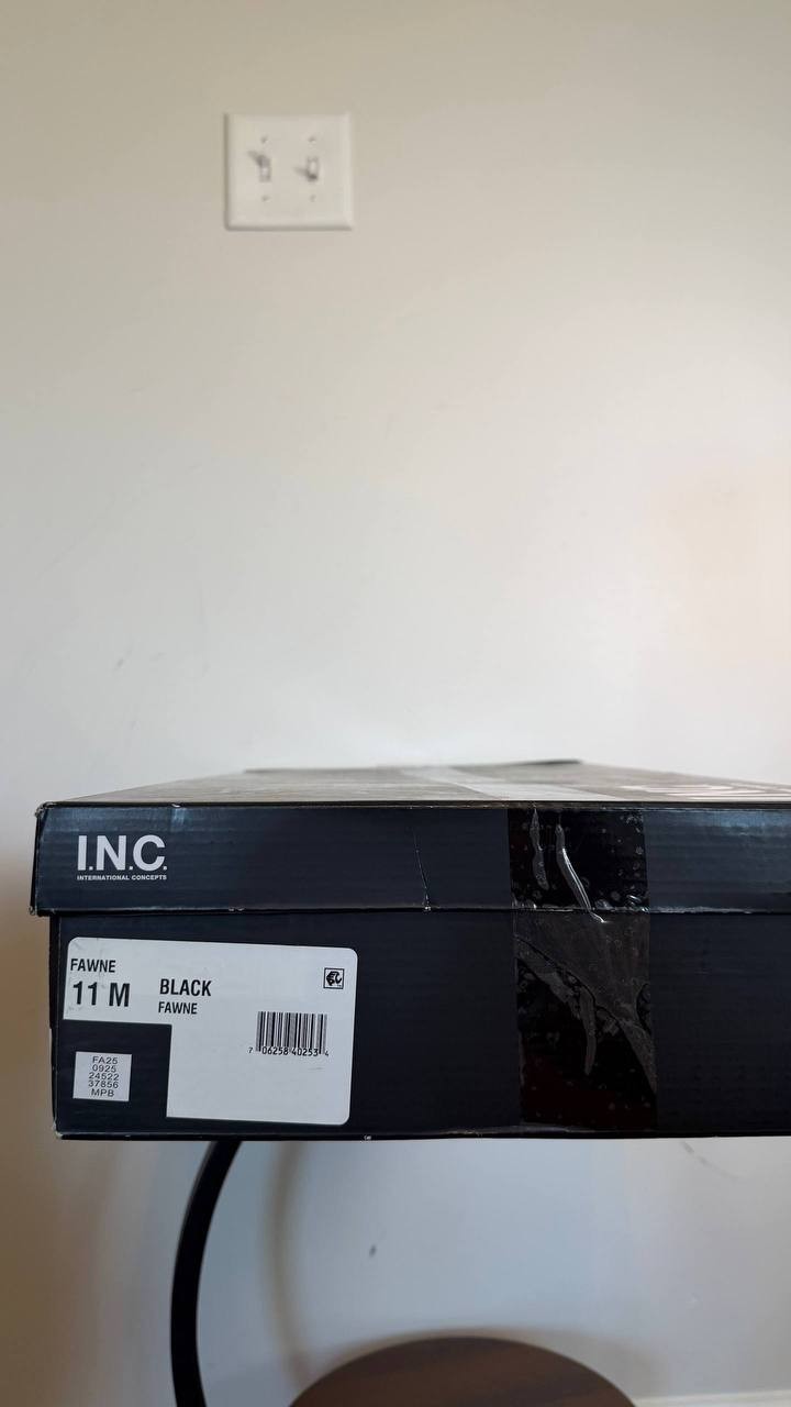 INC Fawne Women’s Leather Knee High Boots Black 11M WC Leather $189.90 NWB