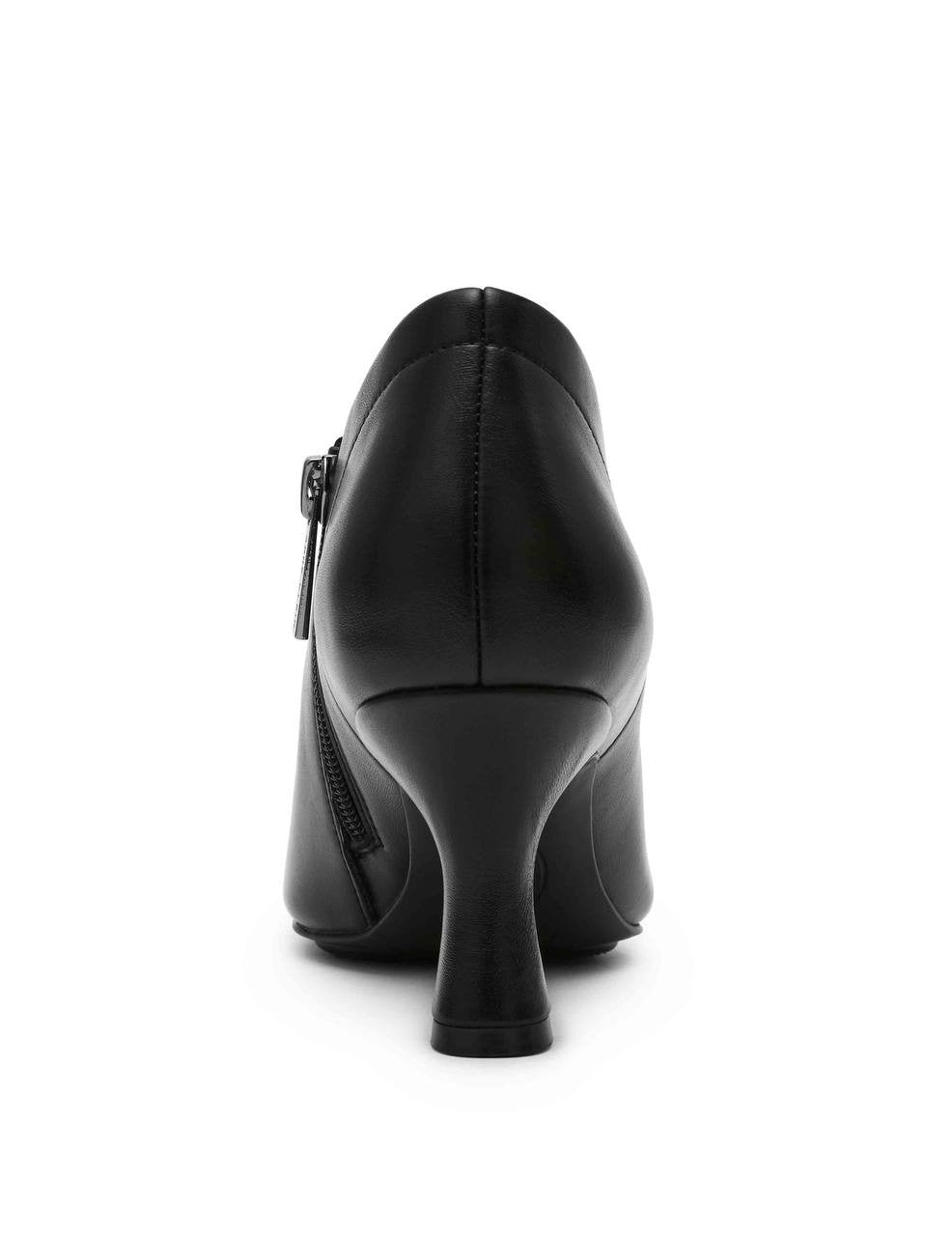 Anne Klein Percy Ankle‑Strap Shoes– Black Smooth – Size 6.5 – New in Box