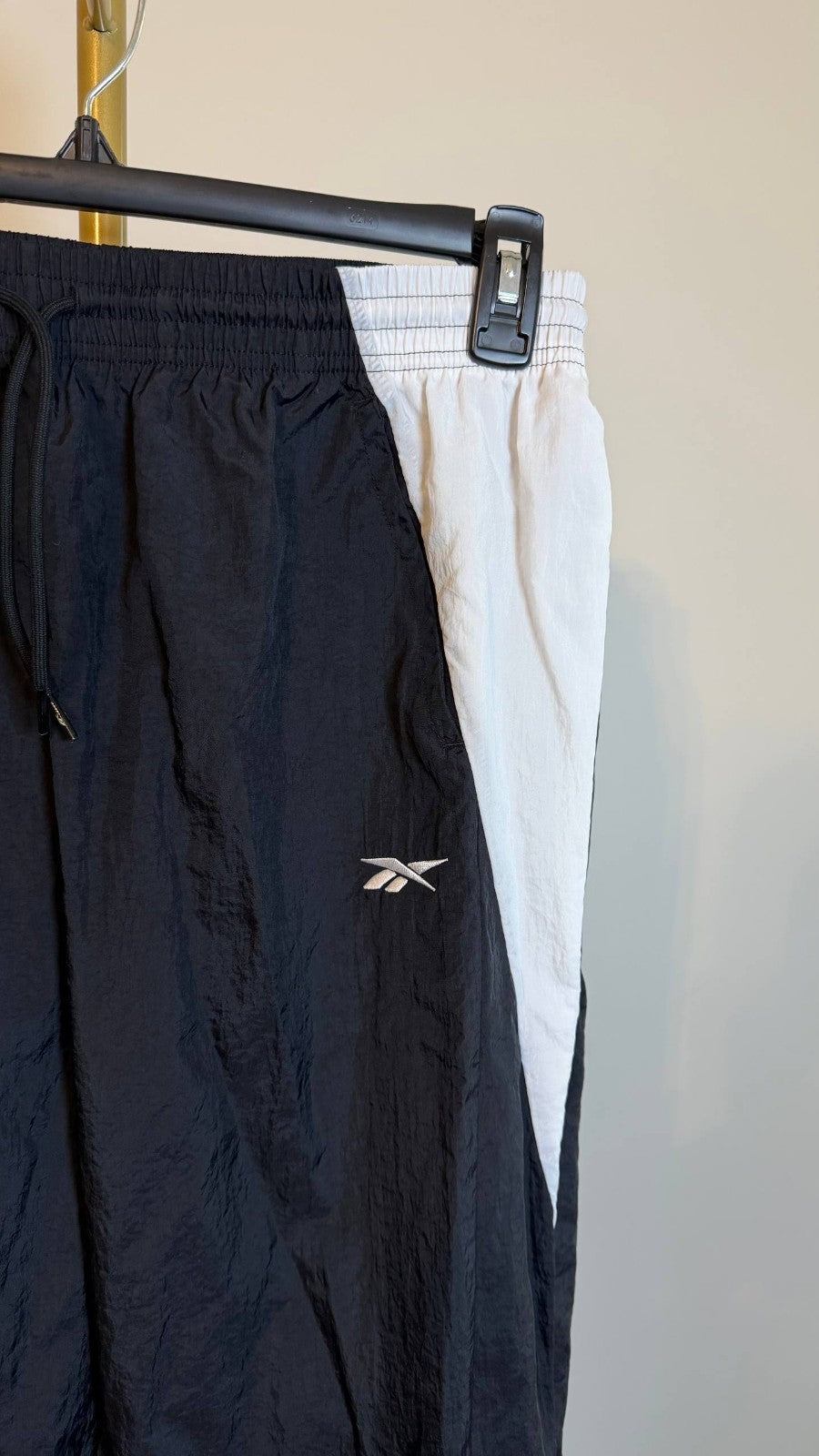 Reebok Women’s Colorblocked Track Suit Jacket Joggers Black $110 NWT