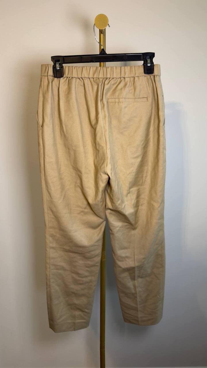 Theory Sleek Flannel Treeca Pull On Pant Camel 2 NWT Damaged $255 New w/ Defects