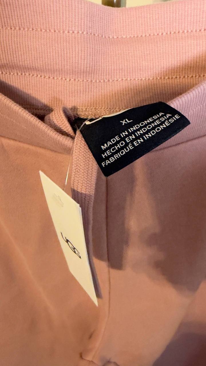 UGG Tasman Jogger Pants Dusty Rose XL Unisex NWT $98