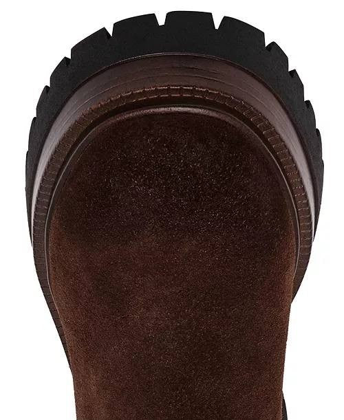 Steve  Madden  Chelsea  Booties  Brown  Suede  6.5  New  With Box  $149