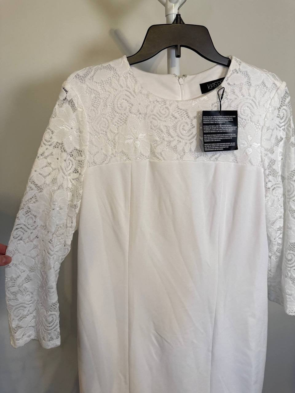 Kasper Yoke Sheath Dress – Size L – NWT – $99