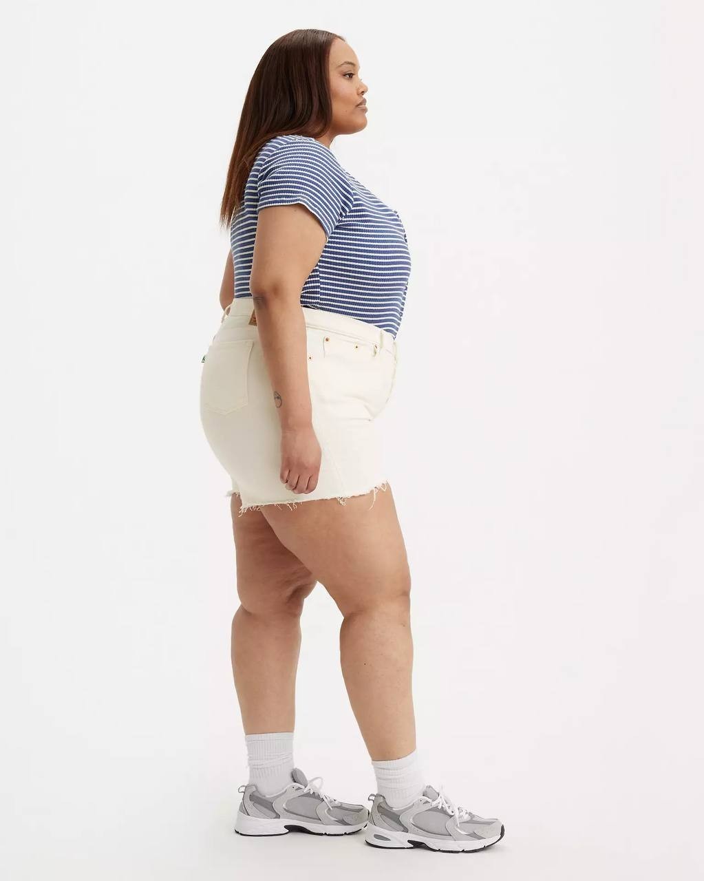 Levi’s 501 Original High Rise Shorts White Plus Size 20W NWT $69.95