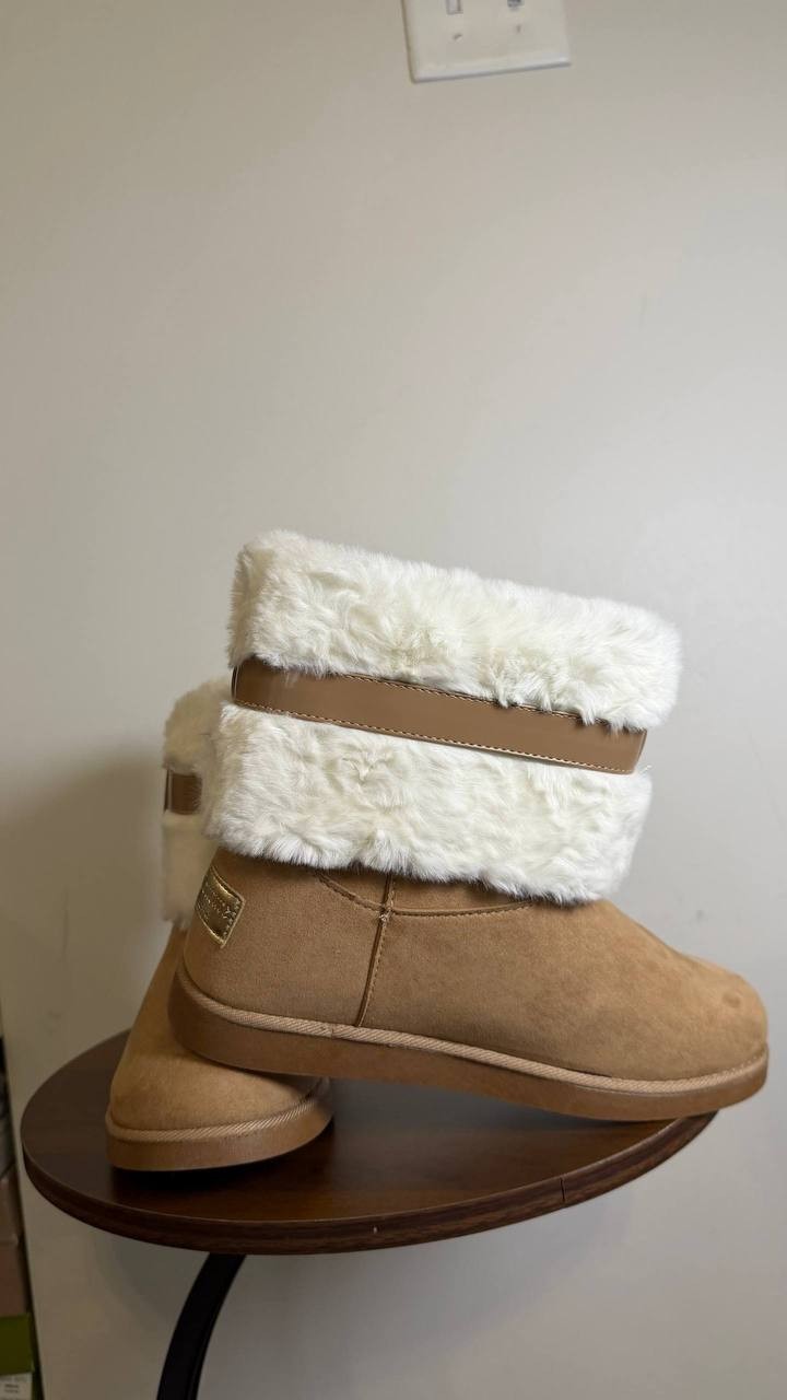 Juicy Couture Natural Man‑Made Cold Weather Boots 8 New in Box $85