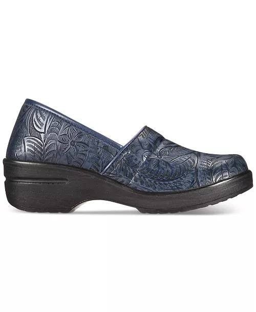 Easy Works Lyndee Clogs 8W Navy Tool Slip‑Resistant Comfort Shoe NIB msrp$55