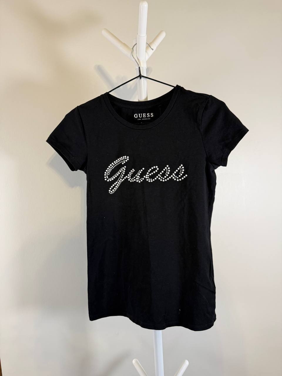 Guess Lowback Bling Bodysuit – Size S – Jet Black – NWT – $59
