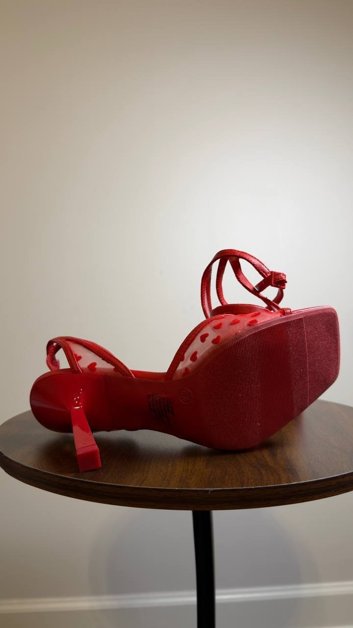 Wild Pair  High Heel Sandals  Red  8.5M  New  $69.90