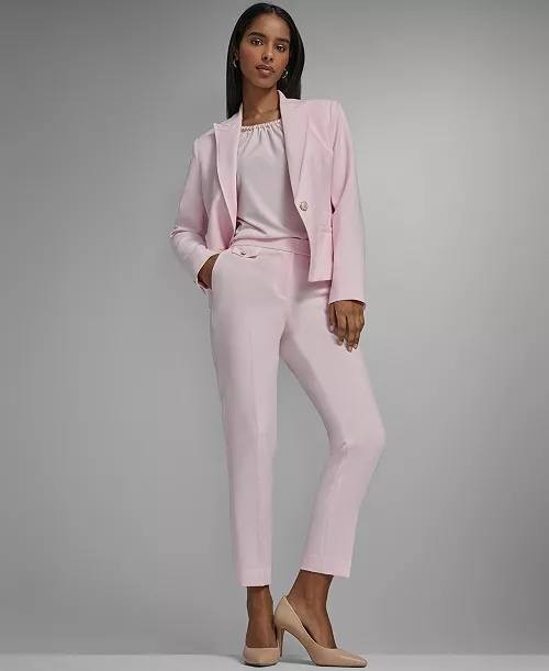 Karl Lagerfeld Paris Collared Woven Blazer Ballet Slipper 4 NWOT $199