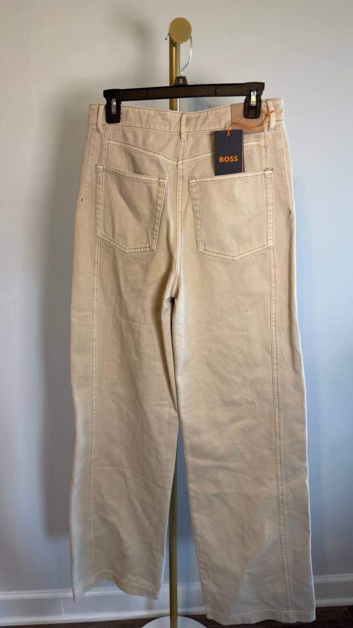 Boss Marlina Cotton Utility Pants Rust 4 NWT $179