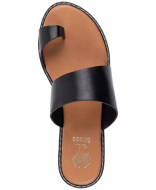 GC  Shoes  Flat  Sandals  Black  9  New  $55