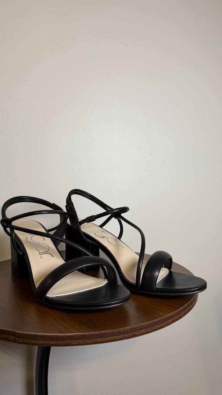Sugar Black Man‑Made Dress Sandals 9M NIB MSRP $59