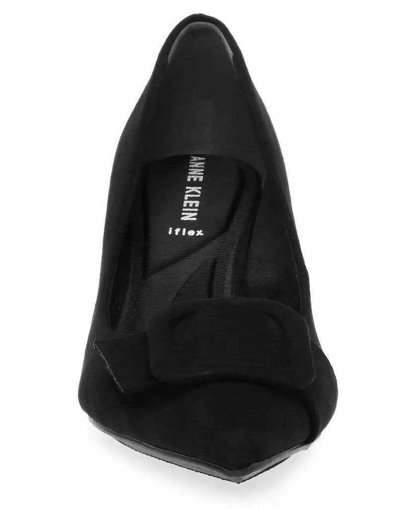 Anne Klein Slip‑On Pumps 9.5M Black Man‑Made New in Box MSRP $89