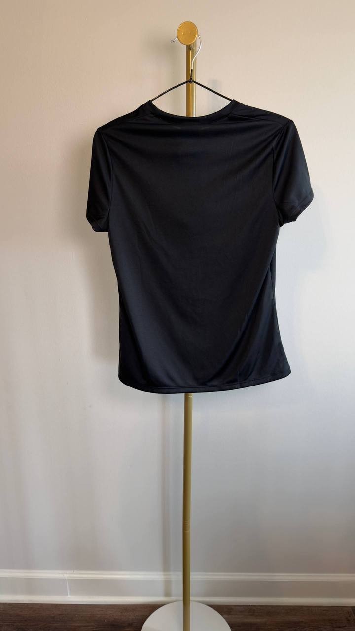 Reebok Active Identity Performance Logo Tech T‑Shirt Black XS NWT $25
