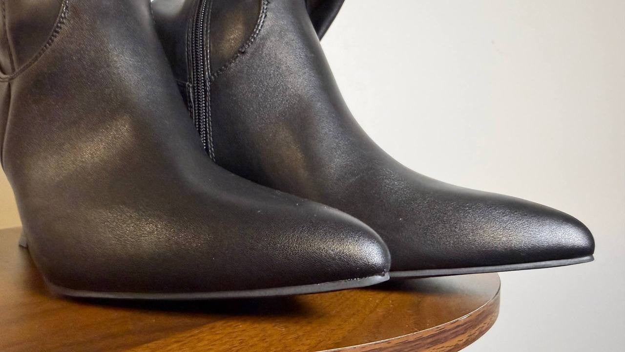Jones New York Sonton Boots 9.5M Black Knee‑High Zip Block Heel NIB msrp$109.50