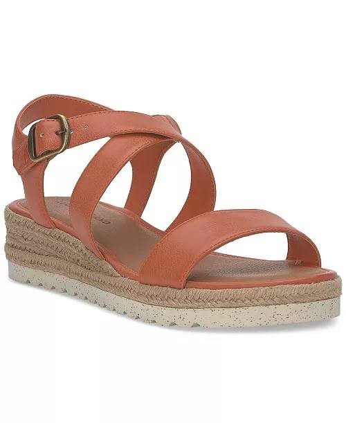 Lucky Brand Espadrille Sandals 9M Igneous Leather – New in Box MSRP $89
