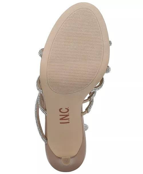 I.N.C. International  Concepts   Sandals  Nude  Bling  7.5 M  NWT  $99.90