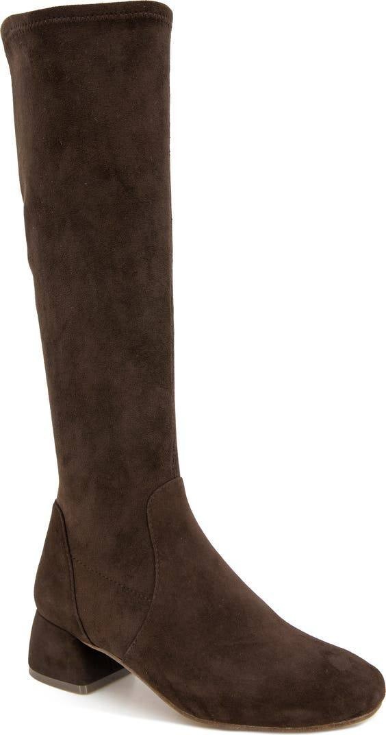 Gentle Souls by Kenneth Cole Chocolate Suede High Boots 9M New in Box MSRP $239
