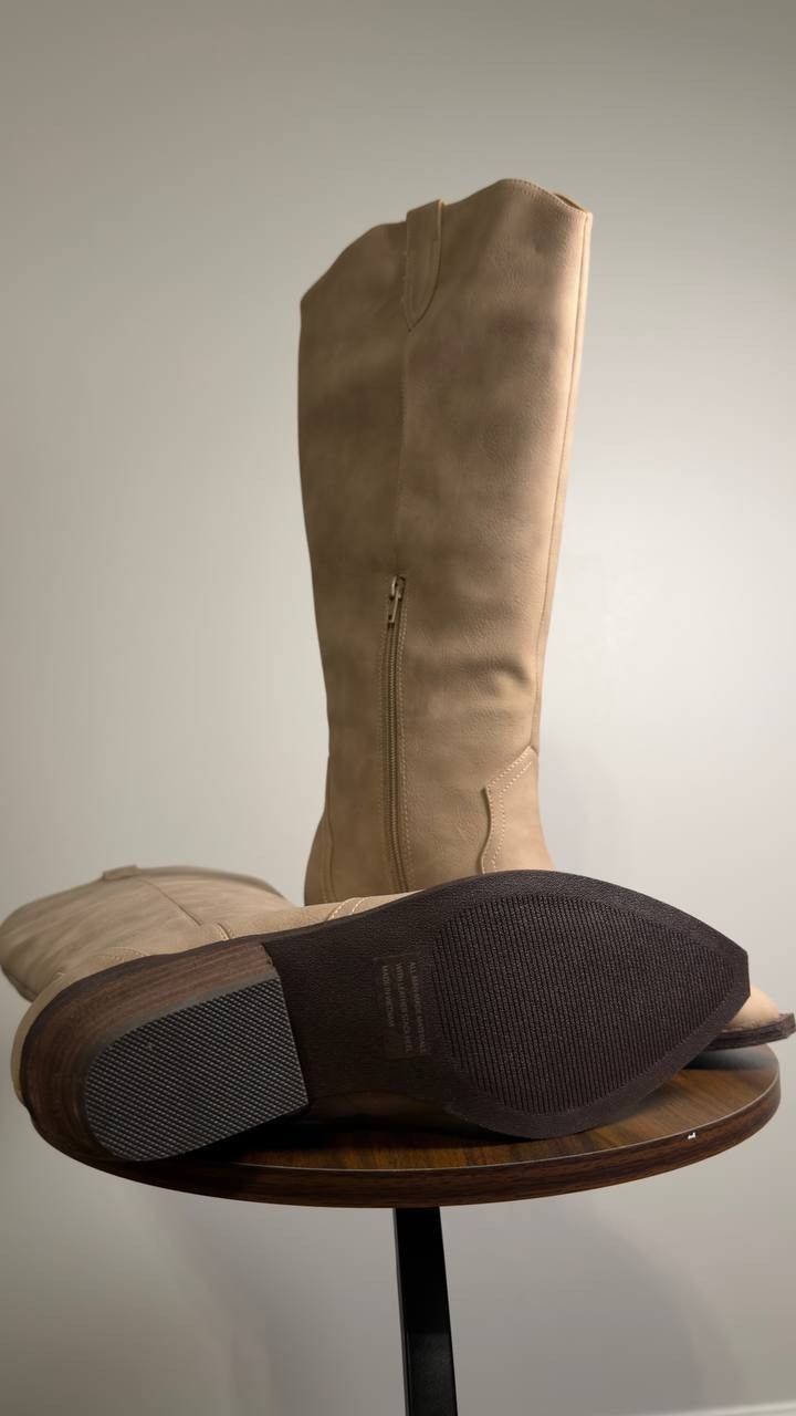DV  Dolce  Vita  Greva   Western  Boots  Stone   9  New  No  Box  $110