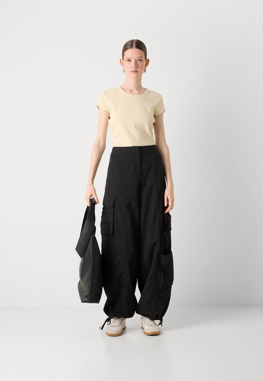 BOSS Women’s ESIMA Print T-Shirt Open Beige S $68 NWT