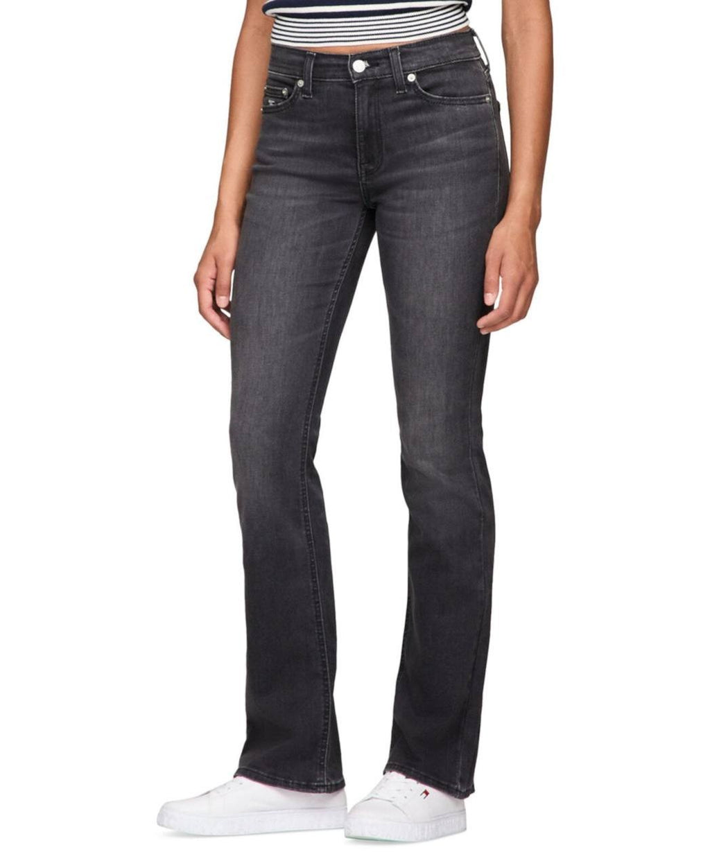 Tommy Jeans Maddie Low‑Rise Bootcut Jeans Dark Wash 30/30 NWT $118