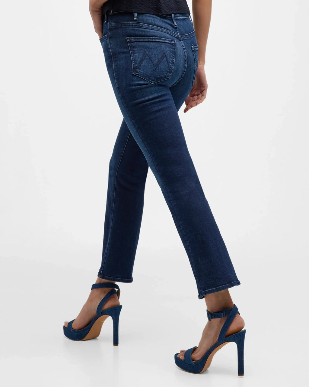 MOTHER The Hustler Ankle Jeans – Heirloom Wash, Size 25