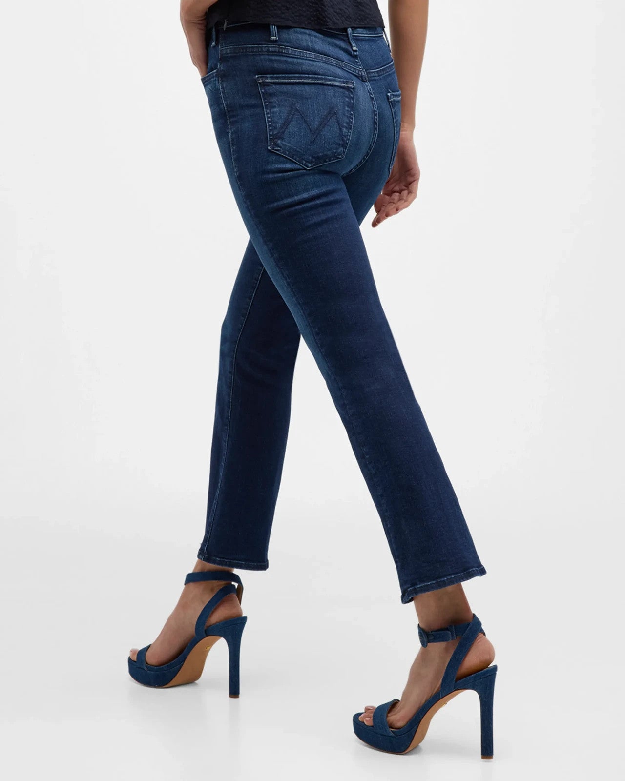 MOTHER The Hustler Ankle Jeans – Heirloom Wash, Size 25
