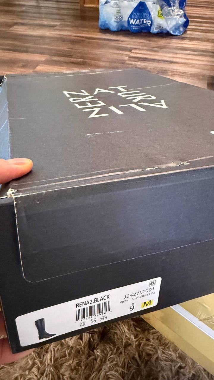 Naturalizer Black Leather Riding Boots 9M New in Box MSRP $290