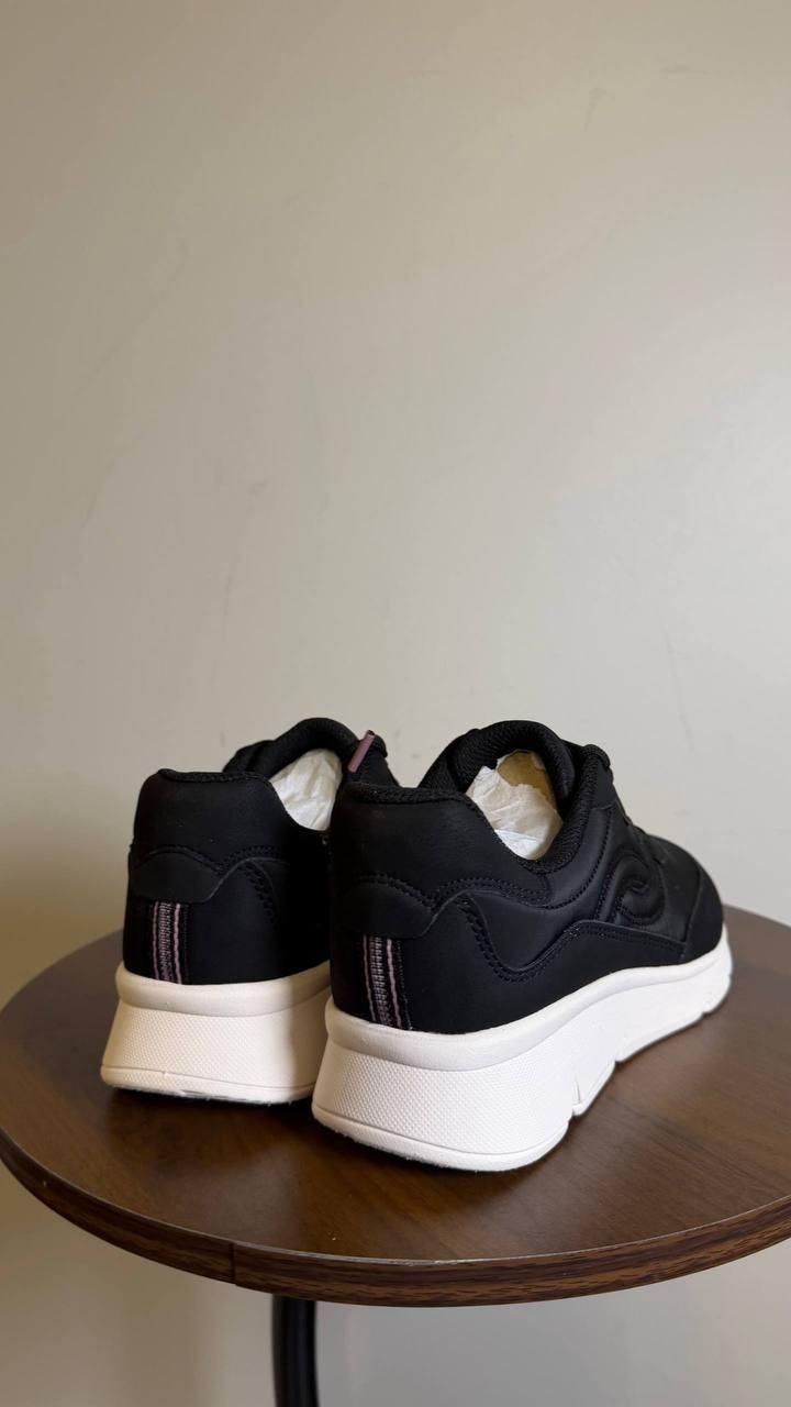 Ryka Black Fabric Walking Sneakers 5.5M NIB MSRP $89.99