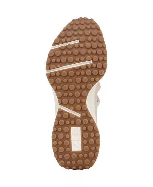 Ryka Jumpstart Sneakers 8.5W Beige Slip‑On Knit Walking Shoe NIB msrp$99.99