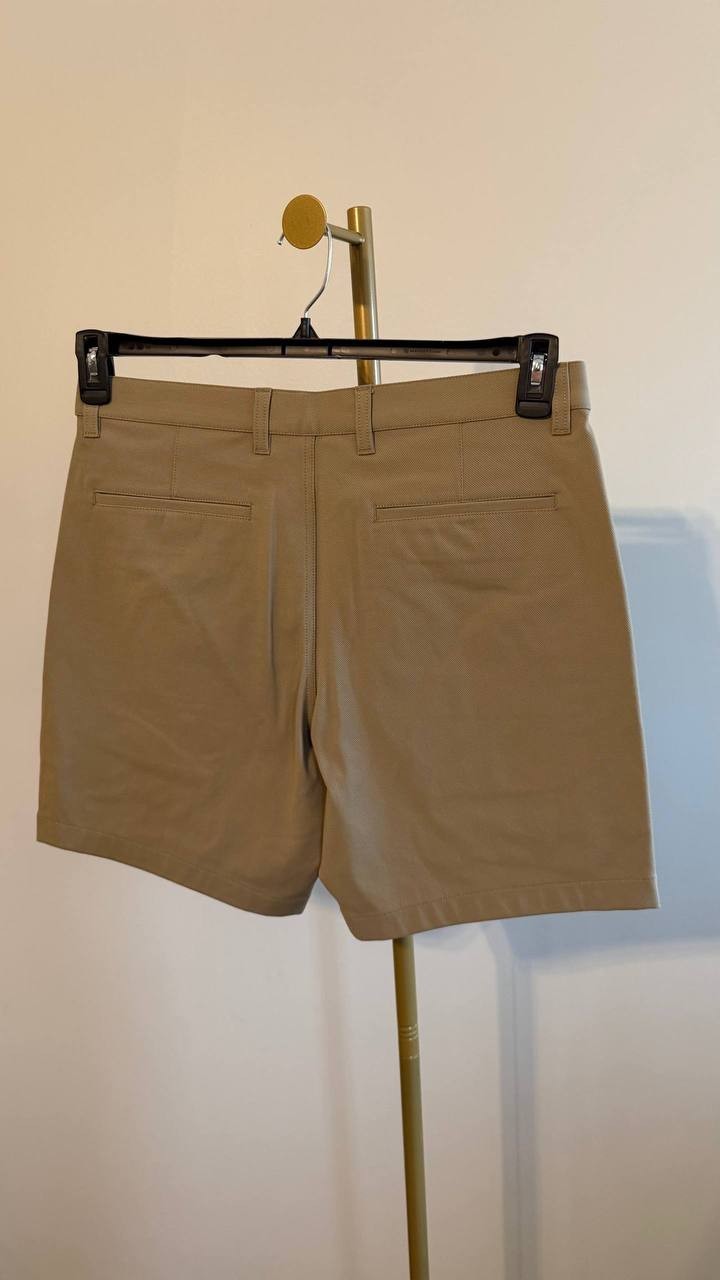 Theory Men’s Standard Twill Shorts Bark 33 $185 NWT