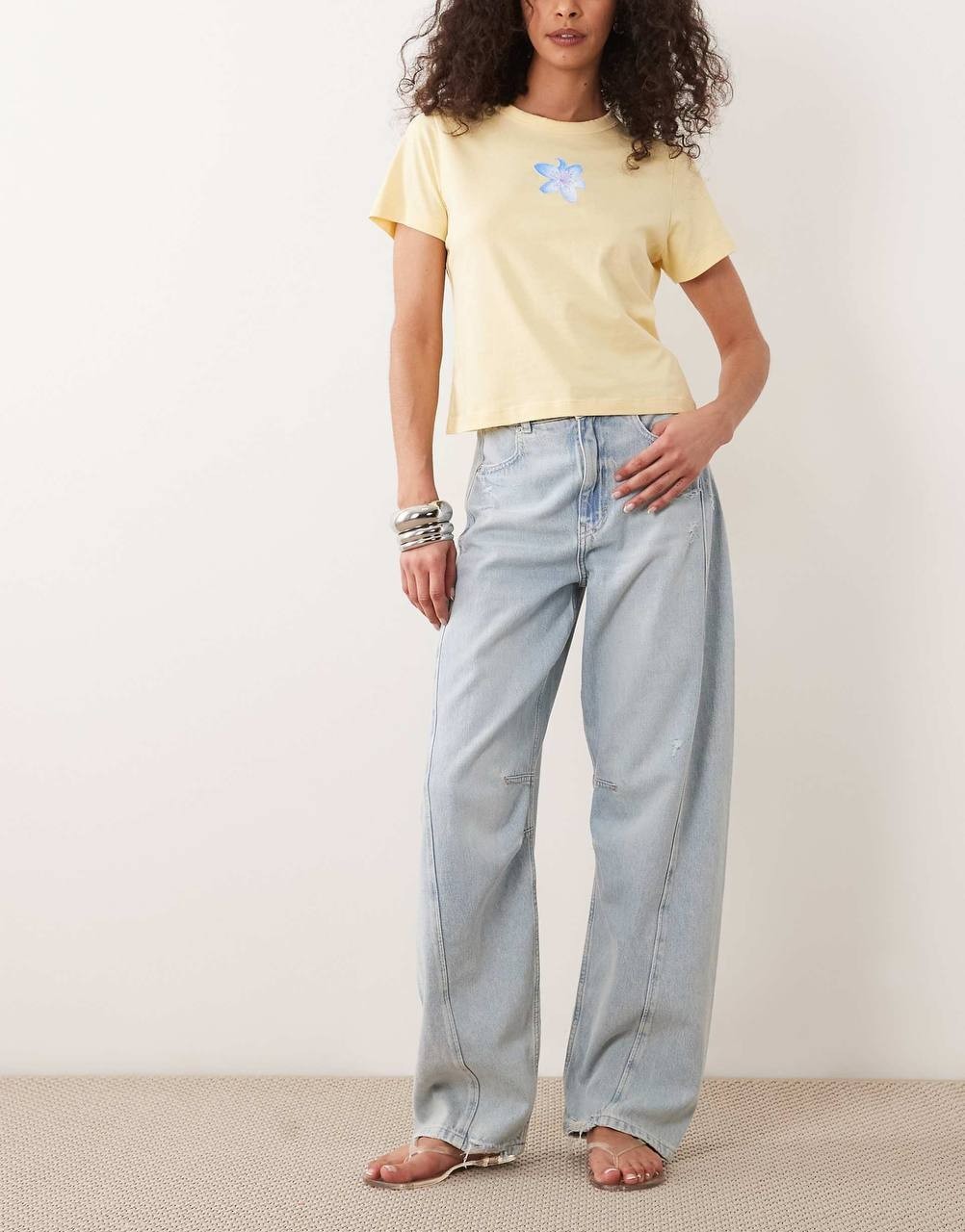 BOSS Orange Balloon Relaxed Fit Jeans Light Blue 30/30 NWT $179