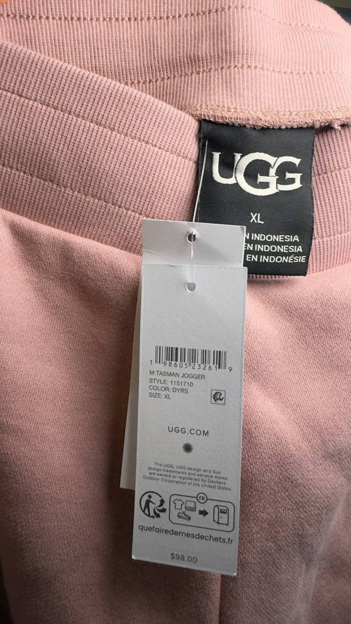 UGG Tasman Jogger Pants Dusty Rose XL Unisex NWT $98
